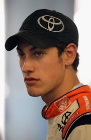 Joey Logano, driver of the #20 The Home Depot Toyota, watches on in the garage during NASCAR Electronic Fuel Injection Testing at Charlotte Motor ... - Joey%2BLogano%2BNASCAR%2BElectronic%2BFuel%2BInjection%2BCn5jFOicRbMl