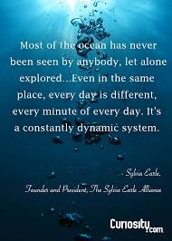 Sylvia Earle, The Sylvia Earle Alliance | Ocean Quotes | Pinterest ... via Relatably.com