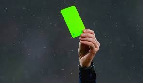 Image result for Serie B introduces green cards for referees to reward good behaviour