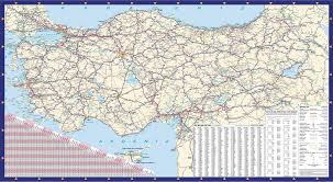 türkiye karayolları haritası ile ilgili görsel sonucu
