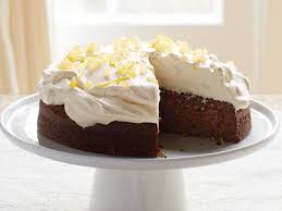 Lemon-Ginger Molasses Cake with Whipped Cream Recipe | Ina ...