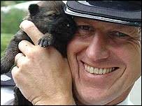 The puppy with Inspector Stuart Manley - dog203_203x152