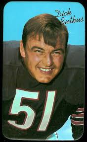 Dick Butkus 1970 Topps Super football card. Want to use this image? See the About page. - Dick_Butkus