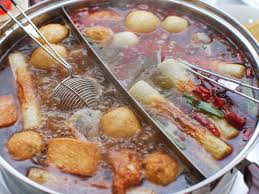 Chinese-Style Hot Pot With Rich Broth, Shrimp Balls, and Dipping ...