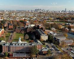 Image of Tufts University campus, Massachusetts