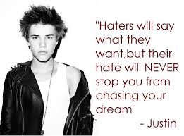 Rant: Belieber Defending Justin Bieber from haters! | Quotes ... via Relatably.com