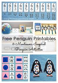 Free Penguin Printables and Montessori-Inspired Penguin Activities ...