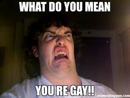 What do you mean You re gay!! meme - Oh No Meme (6752) | Memes Happen via Relatably.com