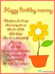 Bday Quotes For Mother Birthday Sayings For Mom Birthday Quotes ... via Relatably.com