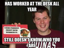 Disinterested Desk Worker memes | quickmeme via Relatably.com