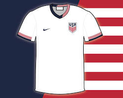 Image of United States Men's National Team 2024 home jersey