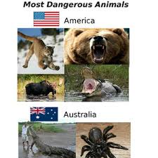 Most Dangerous Animals by FreakyMasterChief - Meme Center via Relatably.com
