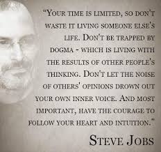 Great quote from Steve Jobs! – Actuality Feed via Relatably.com