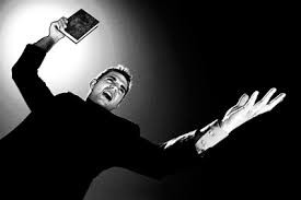 Image result for Pastor screaming at a person sitting on a chair