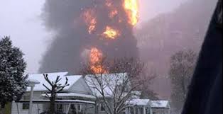 Image result for oil train derailment 2015 WV