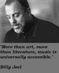 Finest eleven noted quotes about billy joel picture English ... via Relatably.com