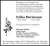 Erika Herrmann : Traueranzeige - SZ Trauer - Sächsische Zeitung - 6178455_small