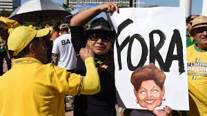 Resultado de imagen para Multitudinarias marchas en la mayoría de los estados de Brasil contra Dilma Rousseff