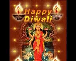 Hindu god or goddess giving a blessing Diwali GIF