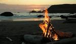 Bonfires on the beach - Volusia County