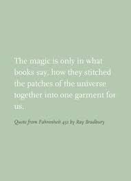 Ray Bradbury on Pinterest | Fahrenheit 451, Writers and Writing via Relatably.com