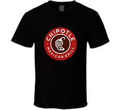 New Chipotle Mexican Grill Food Logo T Shirt