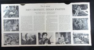 Image result for images of walt disney's davy crockett indian fighter