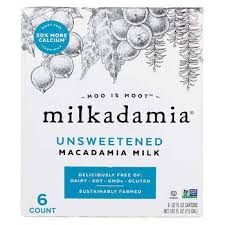 Unsweetened Macadamia Milk 32 oz. 6-pack | Costco