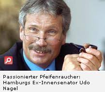 Der Ex-Senator Udo Nagel, der jetzt als Vorstand bei der Münchner Prevent AG ...