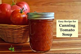 Home Canned Tomato Soup - Easy Recipe for Canning Tomato Soup