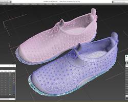 Imagen de Modelo de zapato 3D en 3ds Max
