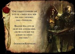 Quote of inquisitor kryptmann | Warhammer 40k Grey Knights and the ... via Relatably.com