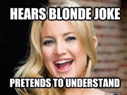 Blonde memes | quickmeme via Relatably.com