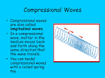 Compare and contrast transverse andpressional waves