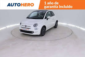 Fiat 500 Cabrio en Blanco ocasión en Zaragoza por € 11.026,-