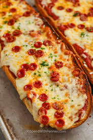 French Bread Pizza - Spend With Pennies