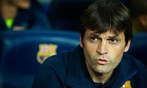 Tito Vilanova will become Barcelona&#39;s new manager having been assistant to Pep Guardiola for the past four seasons. Photograph: Manuel Queimadelos ... - Tito-Vilanova-will-become-008