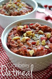 Cranberry Oatmeal | Mother Thyme