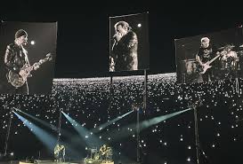 concert venue U2 Thrills Fans with Rare Performance of 