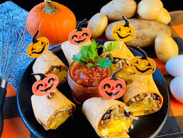 Potato Breakfast Boo-Ritos | Burrito Recipes | Breakfast Recipes