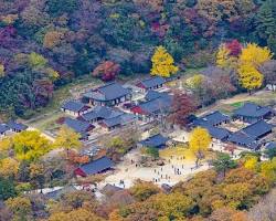 전남 해남 땅끝마을 대흥사 두륜산 미황사 관광지 전경, AI로 생성