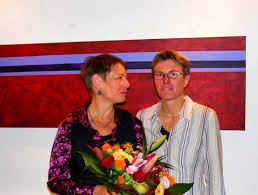 Dr. Sabine Haverkamp mit Ulrike Brockmann