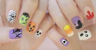 Résultat de recherche d'images pour "ongle nail art halloween"