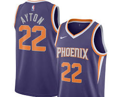 Image of Phoenix Suns player jersey