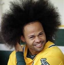 Image result for cutting long hair baseball player gif