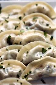 Shiitake & Oyster Mushroom Dumplings - Blissful Basil