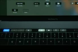 With an application, iPad can be Touch Bar