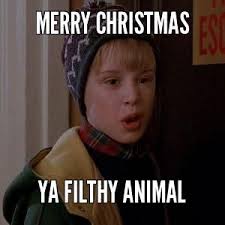 Merry Christmas You Filthy Animal! -- Home Alone | Christmas Time ... via Relatably.com