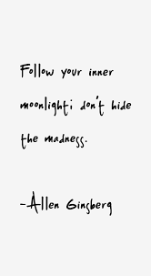 Allen Ginsberg Quotes. QuotesGram via Relatably.com