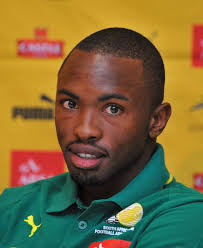 Bernard Parker during the South African National soccer team.